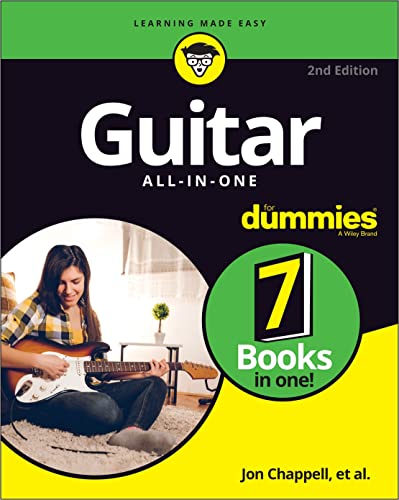 Guitar All-in-One For Dummies Book + Online Video and Audio Instruction [Paperback]