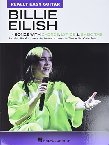 Billie Eilish Really Easy Guitar Songbook [Paperback]