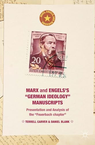 Marx and Engels's  German ideology  Manuscripts Presentation and Analysis of th [Paperback]