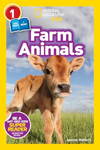 Farm Animals (National Geographic Kids Readers, Level 1/Co-Reader) [Paperback]