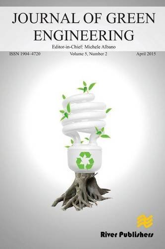 Journal Of Green Engineering 5-2 [Paperback]