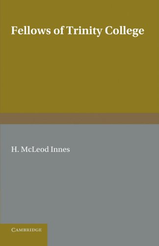 Fellows of Trinity College, Cambridge [Paperback]
