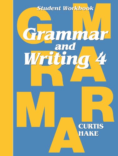 Grammar & Writing Student Workbook Grade 4 [Paperback]