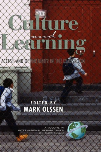 Culture and Learning  Access and Opportunity in the Classroom [Hardcover]