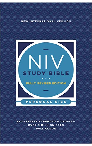 NIV Study Bible, Fully Revised Edition, Personal Size, Hardcover, Red Letter, Co [Hardcover]
