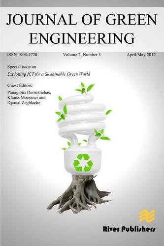 Journal Of Green Engineering Vol. 2 No. 3 [Paperback]