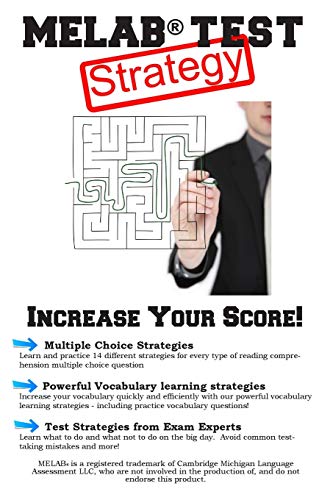 Melab Test Strategy  Winning Multiple Choice Strategies for the Michigan Englis [Paperback]