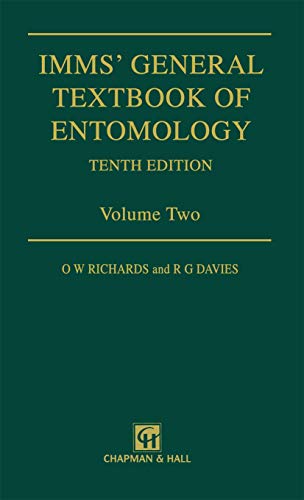 Imms General Textbook of Entomology Volume 2 Classification and Biology [Paperback]