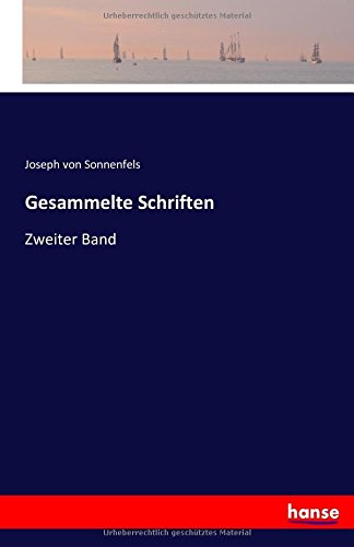 Gesammelte Schriften (german Edition) [Paperback]