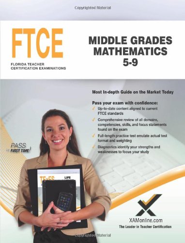 FTCE Middle Grades Mathematics 5-9 [Paperback]