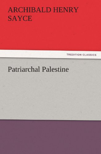 Patriarchal Palestine [Paperback]
