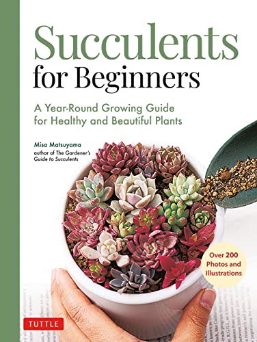 Succulents for Beginners A Year-Round Growing Guide for Healthy and Beautiful P [Paperback]