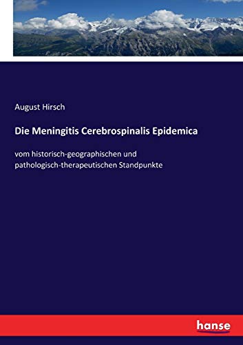 Meningitis Cerebrospinalis Epidemica