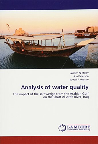 Analysis Of Water Quality [Paperback]
