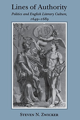 Lines Of Authority Politics And English Culture, 1649-1689 [Paperback]