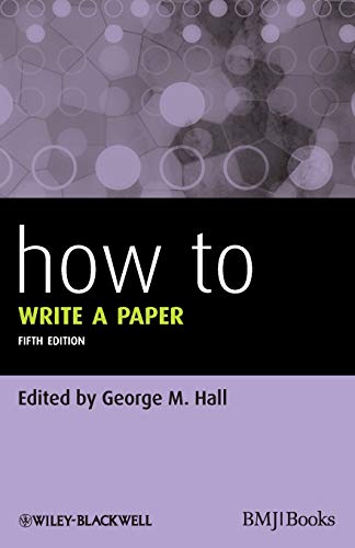 How To Write a Paper [Paperback]