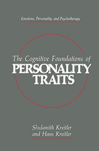 The Cognitive Foundations of Personality Traits [Hardcover]