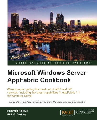 Microsoft Windows Server Appfabric Cookbook [Paperback]