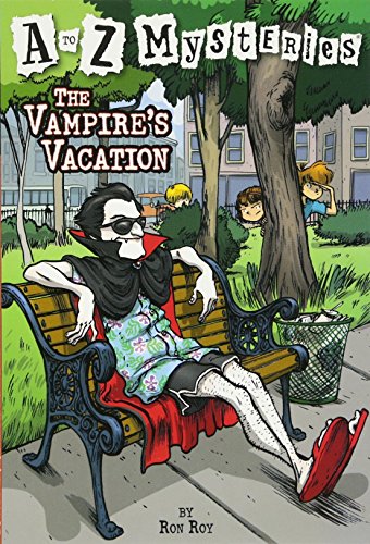 A to Z Mysteries The Vampire's Vacation [Paperback]
