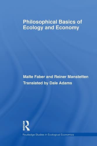 Philosophical Basics of Ecology and Economy [Paperback]