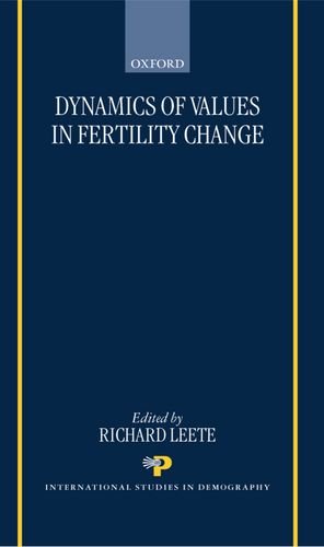 Dynamics of Values in Fertility Change [Hardcover]
