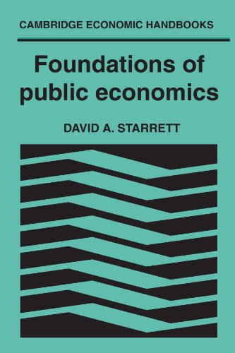 Foundations in Public Economics [Paperback]