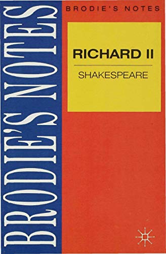 Shakespeare Richard II [Paperback]