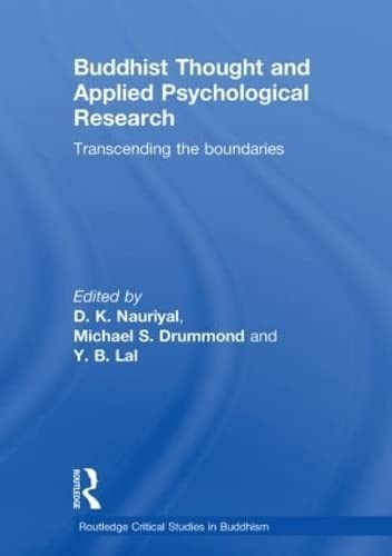 Buddhist Thought and Applied Psychological Research Transcending the Boundaries [Paperback]
