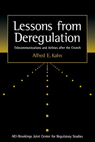 Lessons from Deregulation Telecommunications and Airlines after the Crunch [Paperback]