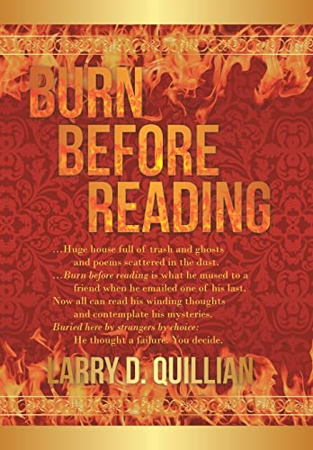 Burn Before Reading [Hardcover]
