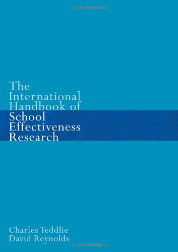The International Handbook of School Effectiveness Research [Paperback]