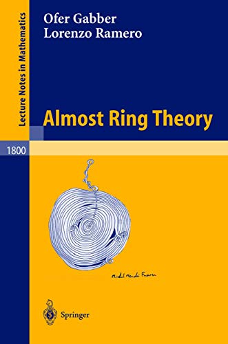 Almost Ring Theory [Paperback]