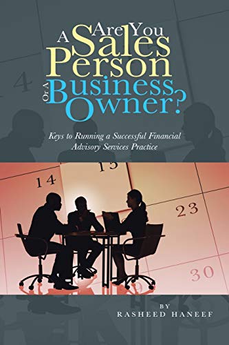 Are You a Sales Person or a Business Owner  Keys to Running a Successful Finan [Paperback]