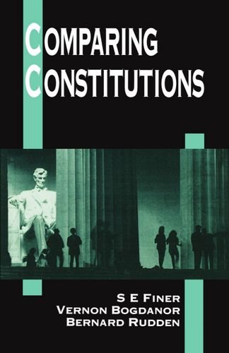 Comparing Constitutions [Paperback]