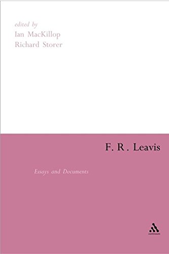 F.R. Leavis Essays and Documents [Paperback]