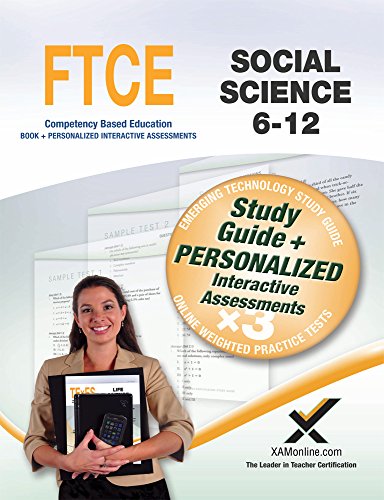 FTCE Social Science 6-12 Book and Online [Paperback]