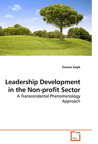 Leadership Development in the Non-Profit Sector [Paperback]