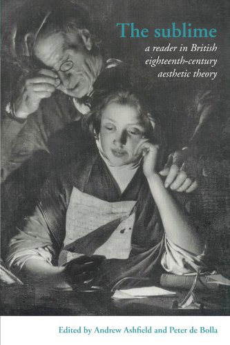 The Sublime A Reader in British Eighteenth-Century Aesthetic Theory [Paperback]