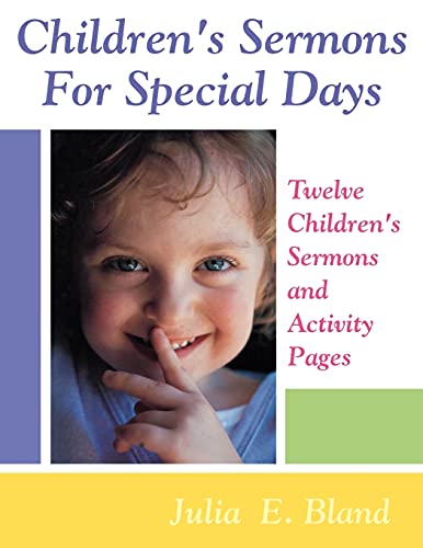 Children's Sermons For Special Days [Perfect Paperback]