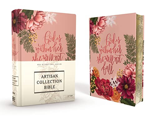 NIV, Artisan Collection Bible, Cloth over Board, Pink Floral, Designed Edges und [Hardcover]