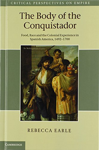 The Body of the Conquistador Food, Race and the Colonial Experience in Spanish  [Hardcover]
