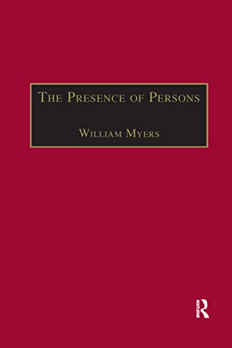 The Presence of Persons Essays on Literature, Science and Philosophy in the Nin [Paperback]