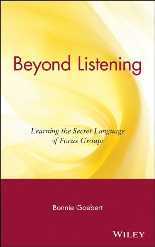 Beyond Listening Learning the Secret Language of Focus Groups [Hardcover]