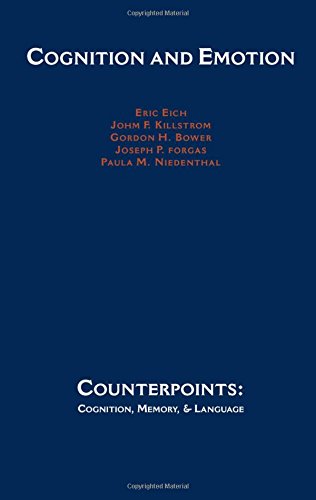 Cognition and Emotion [Hardcover]