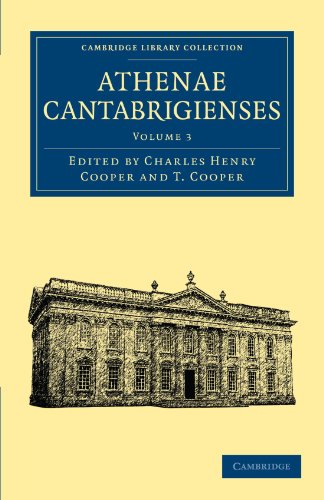 Athenae Cantabrigienses [Paperback]