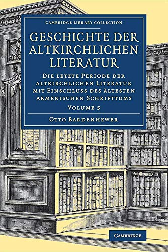 Geschichte der altkirchlichen Literatur [Paperback]