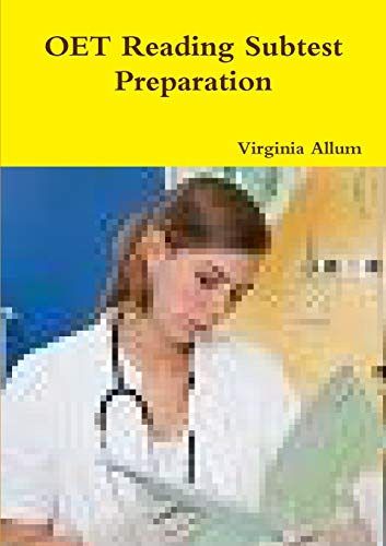 Oet Reading Subtest Preparation [Paperback]