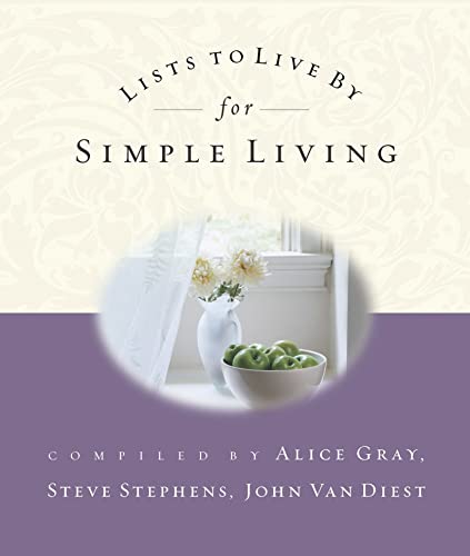 Lists to Live By for Simple Living [Paperback]