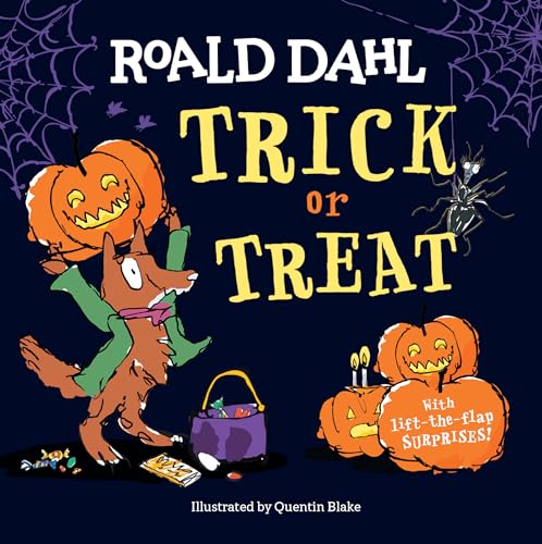 Roald Dahl Trick or Treat With Lift-the-Flap Surprises [Board book]