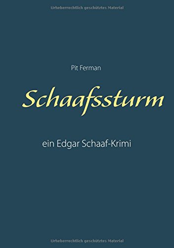 Schaafssturm (german Edition) [Paperback]